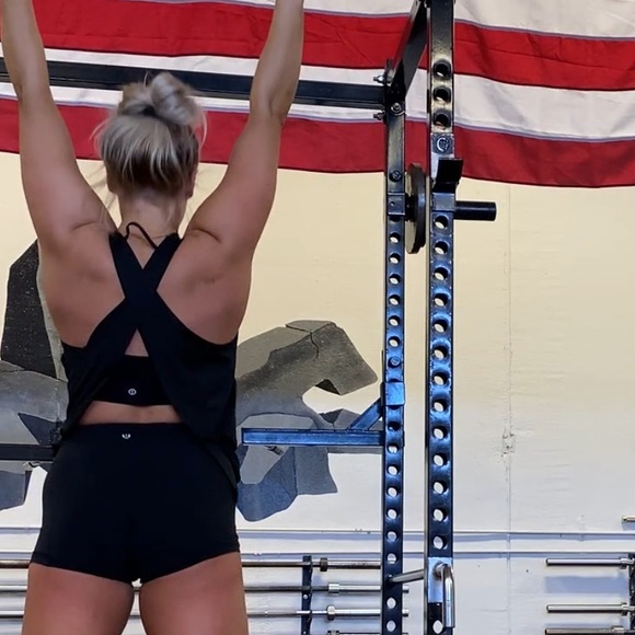 Open Back Athletic Tank Tops - Picture 3 of 3